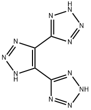 2H-Tetrazole, 5-[4-(2H-tetrazol-5-yl)-1H-1,2,3-triazol-5-yl]- 结构式