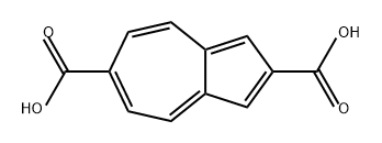 2,6-二甲酸二乙酯薁 结构式