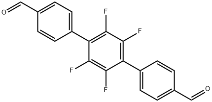 2',3',5',6'-四氟-[1,1':4',1''-三联苯]-4,4''-二甲醛 结构式