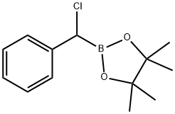 1,3,2-Dioxaborolane, 2-(chlorophenylmethyl)-4,4,5,5-tetramethyl- 结构式