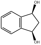 1H-Indene-1,3-diol, 2,3-dihydro-, (1R,3S)- 结构式