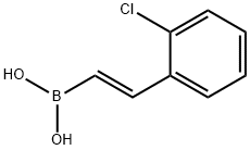 Boronic acid, B-[(1E)-2-(2-chlorophenyl)ethenyl]- 结构式