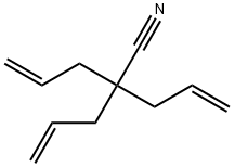 4-Pentenenitrile, 2,2-di-2-propen-1-yl- 结构式