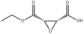 2,3-Oxiranedicarboxylic acid, 2-ethyl ester, (2S,3R)- 结构式