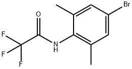 N-(4-Bromo-2,6-dimethylphenyl)-2,2,2-trifluoroacetamide 结构式