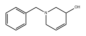 3-Pyridinol, 1,2,3,6-tetrahydro-1-(phenylmethyl)- 结构式