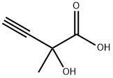 2-羟基-2-甲基丁-3-炔酸 结构式