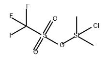 氯-二甲基硅烷基 三氟甲磺酸盐 结构式