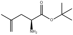 4-Pentenoic acid, 2-amino-4-methyl-, 1,1-dimethylethyl ester, (S)- (9CI) 结构式