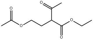ethyl 2-acetyl-4-acetoxybutyrate 结构式