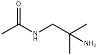 N-(2-氨基-2-甲基丙基)乙酰胺 结构式