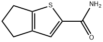 4H,5H,6H-环戊二烯[B]噻吩-2-甲酰胺 结构式
