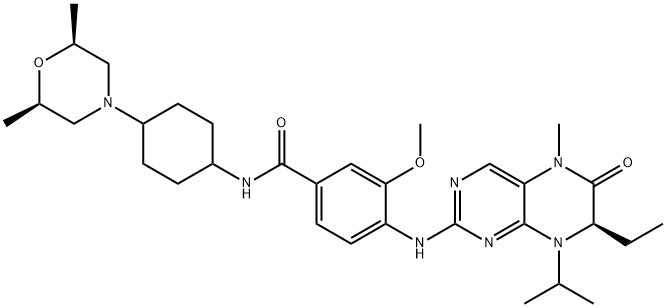 化合物 BI-4834 结构式