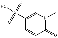 3-Pyridinesulfonic acid, 1,6-dihydro-1-methyl-6-oxo- 结构式