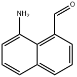 8-氨基-1-萘醛 结构式