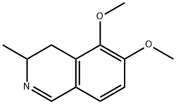 5,6-Dimethoxy-3-methyl-3,4-dihydroisoquinoline 结构式