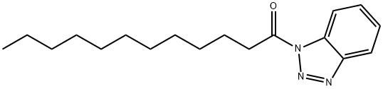 1-Dodecanone, 1-(1H-benzotriazol-1-yl)- 结构式