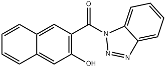 Methanone, 1H-benzotriazol-1-yl(3-hydroxy-2-naphthalenyl)- 结构式