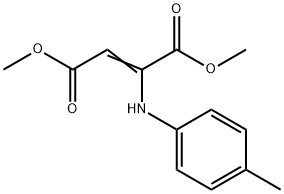 2-Butenedioic acid, 2-[(4-methylphenyl)amino]-, 1,4-dimethyl ester 结构式