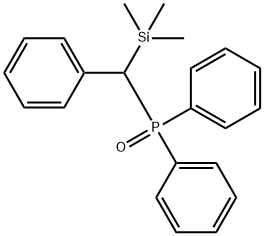 Phosphine oxide, diphenyl[phenyl(trimethylsilyl)methyl]- 结构式