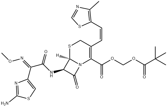 Cefditoren iMpurity 10, ring open diMer 结构式