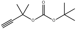 碳酸叔丁酯(2-甲基-3-炔-2-基) 结构式