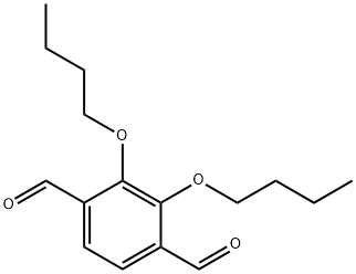 2,3-二丁氧基对苯二甲醛 结构式