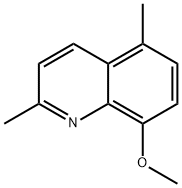 8-methoxy-2,5-dimethylquinoline 结构式