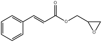 2-Propenoic acid, 3-phenyl-, 2-oxiranylmethyl ester, (2E)- 结构式