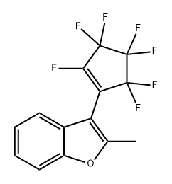 Benzofuran, 3-(2,3,3,4,4,5,5-heptafluoro-1-cyclopenten-1-yl)-2-methyl- 结构式