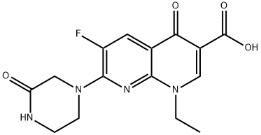 4-oxo-enoxacin 结构式