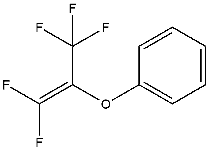 2,2-氟-1-三氟甲基-乙烯基苯醚 结构式