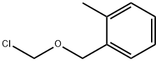 Benzene, 1-[(chloromethoxy)methyl]-2-methyl- 结构式
