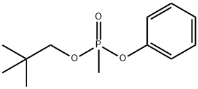 Phosphonic acid, methyl-, 2,2-dimethylpropyl phenyl ester (9CI) 结构式