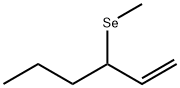 1-Hexene, 3-(methylseleno)- 结构式
