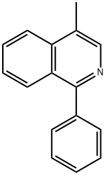 4-Methyl-1-phenylisoquinoline 结构式