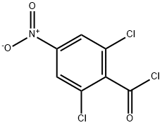 Benzoyl chloride, 2,6-dichloro-4-nitro- 结构式