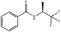 (S)-N-(1,1,1-三氟丙烷-2-基)苯甲酰胺 结构式
