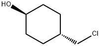 Cyclohexanol, 4-(chloromethyl)-, trans- 结构式