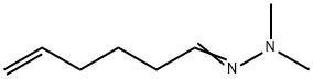 5-Hexenal, 2,2-dimethylhydrazone 结构式