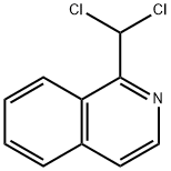 Isoquinoline, 1-(dichloromethyl)- 结构式