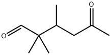 Hexanal, 2,2,3-trimethyl-5-oxo- 结构式