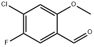 Benzaldehyde, 4-chloro-5-fluoro-2-methoxy- 结构式