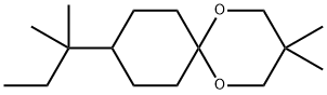 3,3-Dimethyl-9-(tert-pentyl)-1,5-dioxaspiro[5.5]undecane 结构式