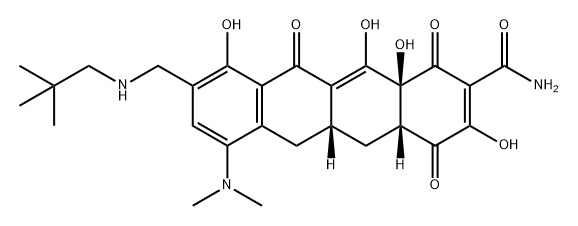 奥玛环素杂质10 结构式