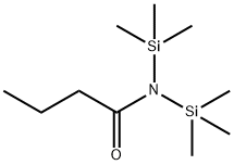 N,N-Bis(trimethylsilyl)butyramide 结构式