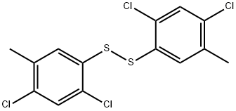 Disulfide, bis(2,4-dichloro-5-methylphenyl) 结构式