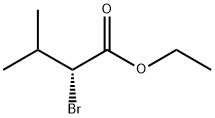 (R)-2-溴-3-甲基丁酸乙酯 结构式