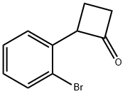 Cyclobutanone, 2-(2-bromophenyl)- 结构式