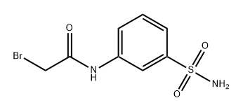 Acetamide, N-[3-(aminosulfonyl)phenyl]-2-bromo- 结构式